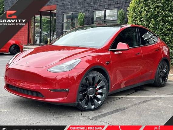 TESLA MODEL Y 2023 7SAYGDEF1PF601077 image